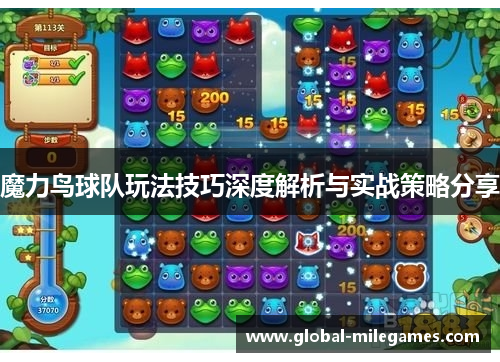 魔力鸟球队玩法技巧深度解析与实战策略分享 魔力鸟球队玩法技巧深度解析与实战策略分享